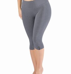 Dámské capri legíny sportovní GINA 95036P šedá M/L