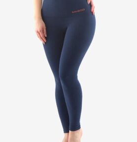 Dámské legíny dlouhé GINA 95037P lékořice tomato M/L