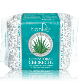 TianDe Denní vložky s extraktem aloe Nefritova svěžest - intimky