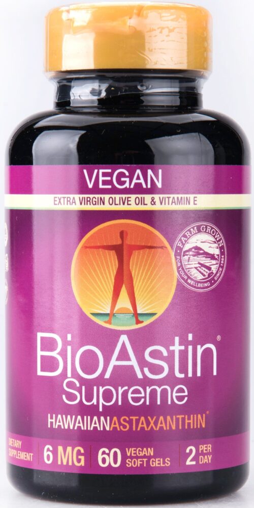 Nutrex Hawaii BioAstin Supreme Havajský astaxanthin Vegan