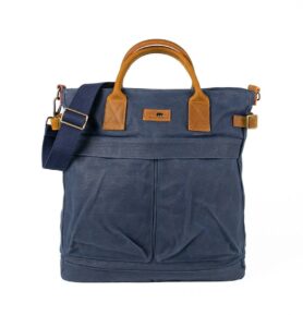 Alaskan Maker Alaskan Maker Pánská vintage taška Fairbanks Navy 13l