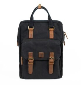 Alaskan Maker Výletní vintage batoh Juneau black 13l