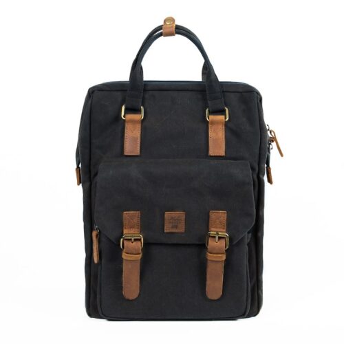 Alaskan Maker Výletní vintage batoh Juneau black 13l