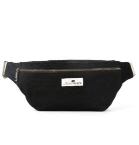 Alaskan Maker Velká plátěná crossbody ledvinka Swing black 1,75l
