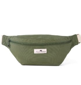 Alaskan Maker Velká plátěná crossbody ledvinka Swing sage 1,75l