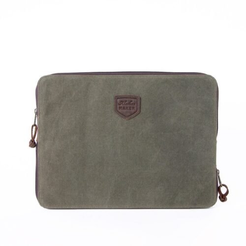 Alaskan Maker Pouzdro na notebook Paxson khaki 15,6"