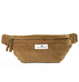 Alaskan Maker Manšestrová crossbody ledvinka Willow Havana 1,75l