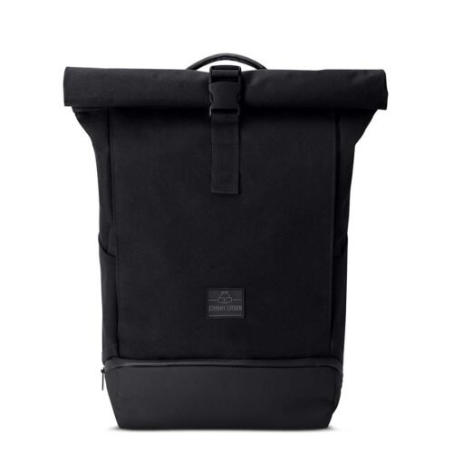 Johnny Urban rolovací batoh Allen Medium tmavě černý 18,5l