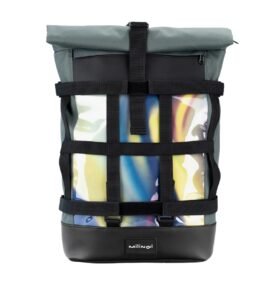 Milinal Rolovací batoh se sítí Mesh imagination gray 19l
