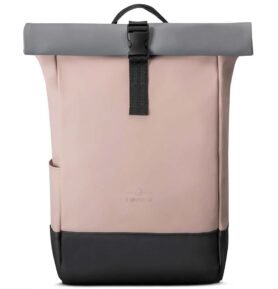 Johnny Urban voděodolný rolovací batoh Harvey růžovo-šedý 17,5l