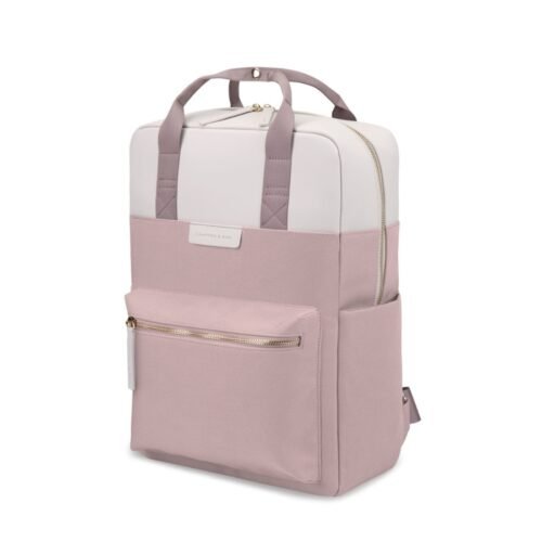 Kapten & Son Městský jednokomorový batoh Bergen Dusty Pink 11l