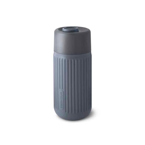 Black + Blum Cestovní skleněný hrnek na kávu 340 ml slate