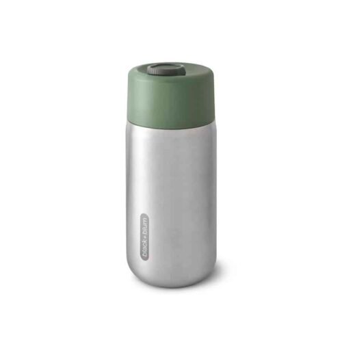 Black + Blum Cestovní nerez termoska na kávu 340 ml olive