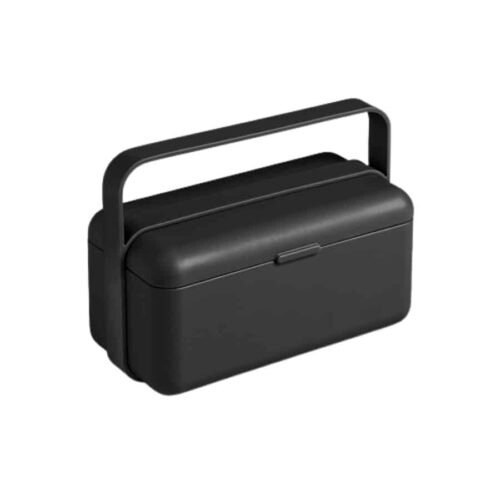 BlimPlus Jednopatrový box na jídlo Bauletto S Carbon Black