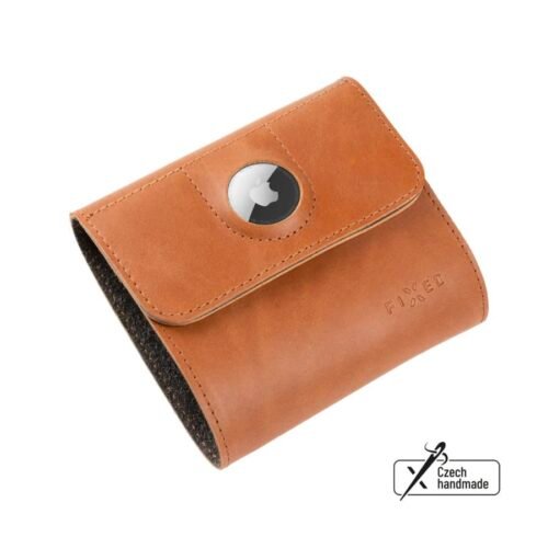 Fixed pánská kožená peněženka Classic Wallet pro Airtag hnědá