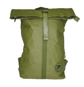 Papero Bags papírový rolovací batoh Cougar zelený 18l