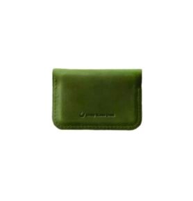 Crazy Horse Craft Kožená business peněženka alpine green