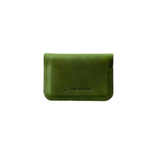 Crazy Horse Craft Kožená business peněženka alpine green