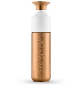 Dopper Metalická nerezová láhev na pití Bronze 490ml