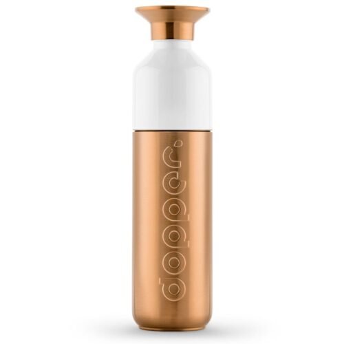 Dopper Metalická nerezová láhev na pití Bronze 490ml