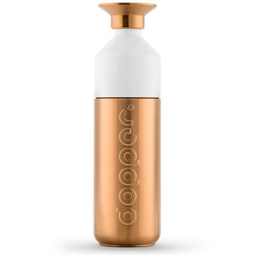 Dopper Metalická nerezová láhev na pití Bronze 800ml