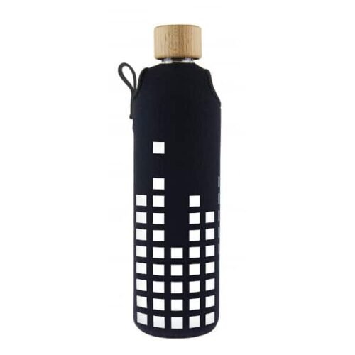 Drink it Skleněná láhev s neoprénovým obalem Equalizer 300ml