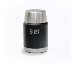 Elephantbox Termoska nerezová ocel objem 450ml černá