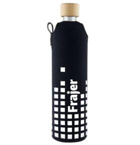 Drink it Skleněná láhev s neoprénovým obalem Frajer 500ml