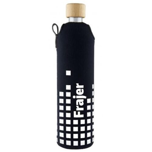 Drink it Skleněná láhev s neoprénovým obalem Frajer 500ml