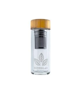 GoodGlass Skleněná termoska s infuzérem Thermo 350ml