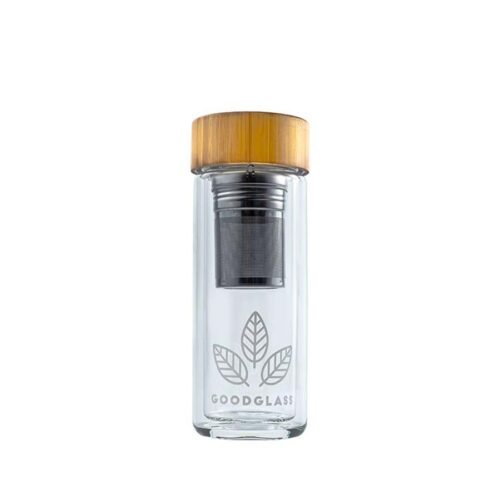 GoodGlass Skleněná termoska s infuzérem Thermo 350ml