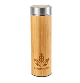 GoodWays Dřevěná termoláhev GoodWood 450 ml