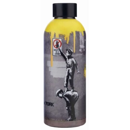 Termoláhev na pití Dual Banksy You Bottles – Graffiti is a Crime 500 ml