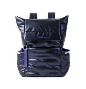 Hedgren Prošívaný městský batoh Cocoon Billowy Peacoat Blue 15l