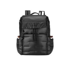 Hedgren Prošívaný městský batoh Cocoon Billowy Black 15l