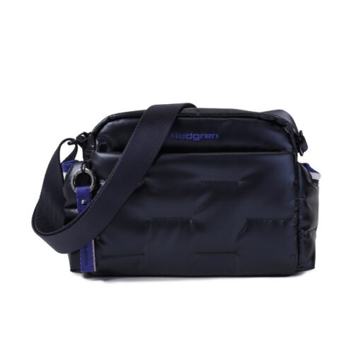 Hedgren Prošívaná taška přes rameno Cocoon Cozy Peacoat Blue 4l