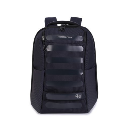 Hedgren Cestovní dvoukomorový batoh Comby Handle M Peacoat Blue 19l