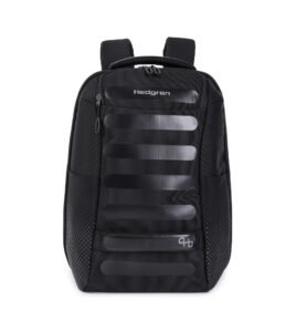 Hedgren Cestovní dvoukomorový batoh Comby Handle M Black 19l