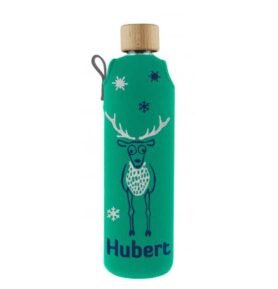 Drink it Skleněná láhev s neoprénovým obalem Hubert 300ml