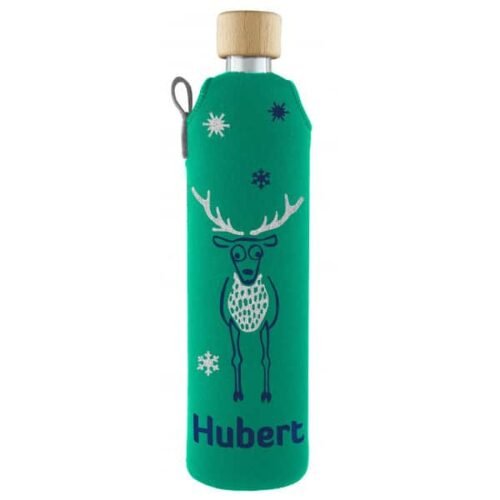 Drink it Skleněná láhev s neoprénovým obalem Hubert 500ml