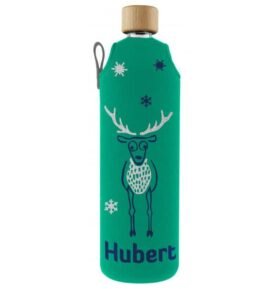 Drink it Skleněná láhev s neoprénovým obalem Hubert 700ml