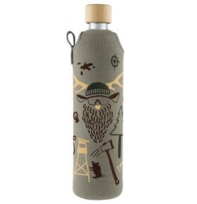 Drink it Skleněná láhev s neoprénovým obalem Hunter 500ml