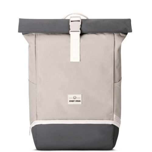 Johnny Urban rolovací batoh Allen Medium béžovo-šedý 18,5l