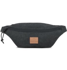 Johnny Urban Plátěná crossbody ledvinka Toni antracit 2l