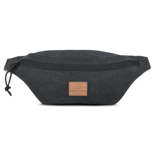 Johnny Urban Plátěná crossbody ledvinka Toni antracit 2l