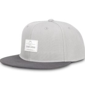 Johnny Urban Kšiltovka Dean Snapback s rovným kšiltem antracitověšedá