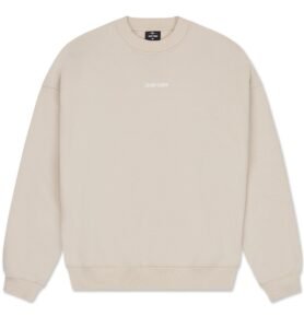 Johnny Urban Oversize mikina Carter Print béžová XL