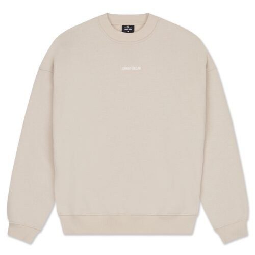 Johnny Urban Oversize mikina Carter Print béžová XXL