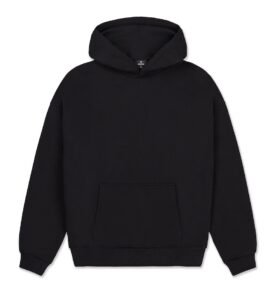 Johnny Urban Oversize mikina s kapucí Cody černá XS