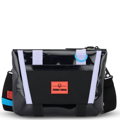 Johnny Urban Crossbody taška přes rameno Avery černofialová 5l